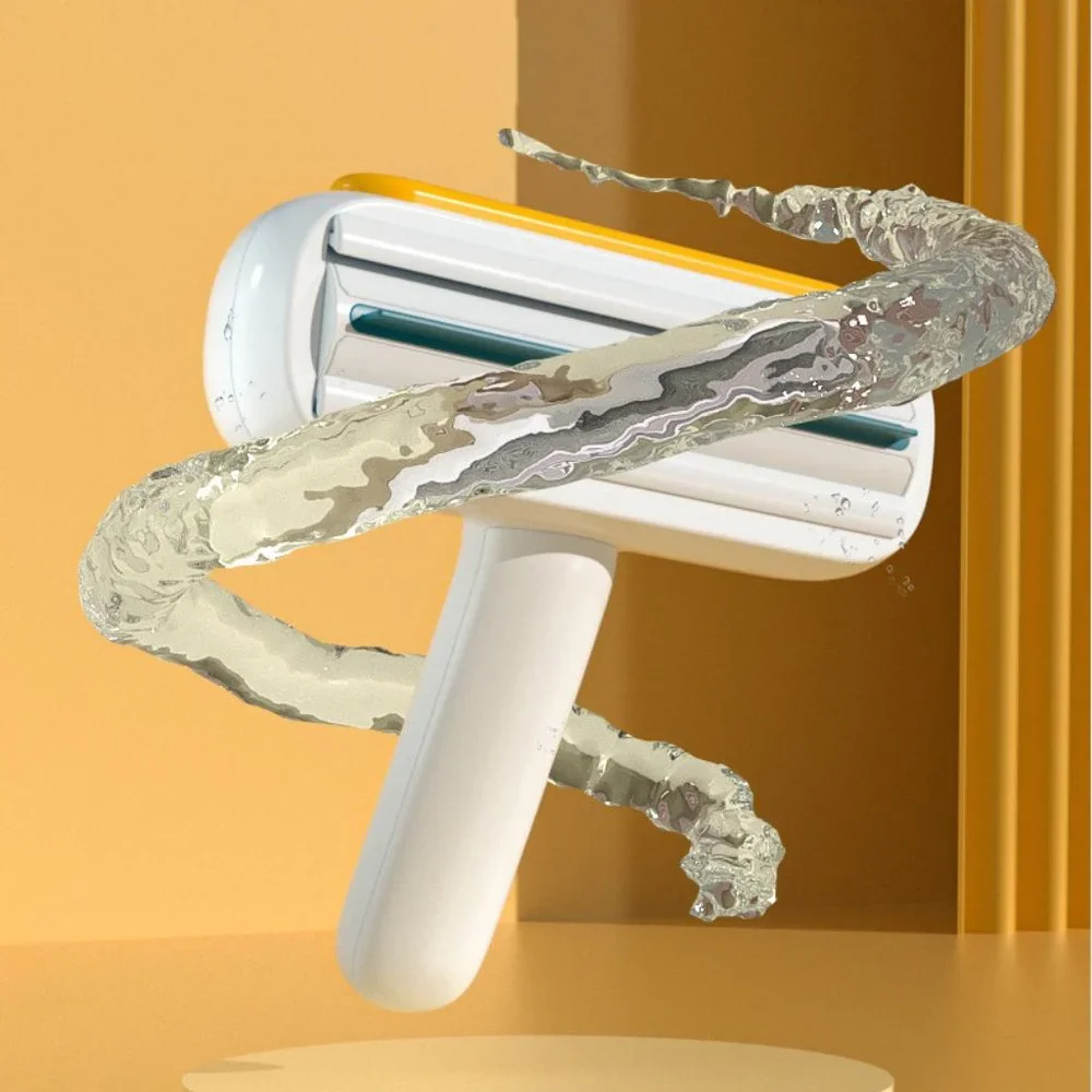 Cat Dog Pet Hair Cleaner Roller with Hair Dust Collector Bowl